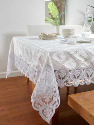 מפה דגם "אלה" לבן