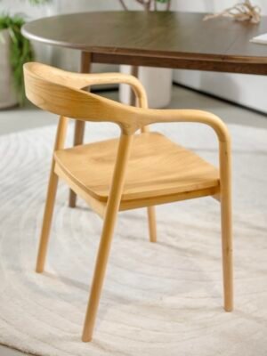 כסא פינת אוכל גוון טבעי