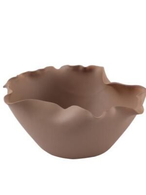 קערה בגוון מוקה