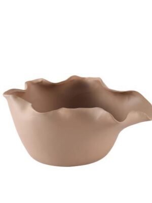 קערת קדרות עמוקה מוקה